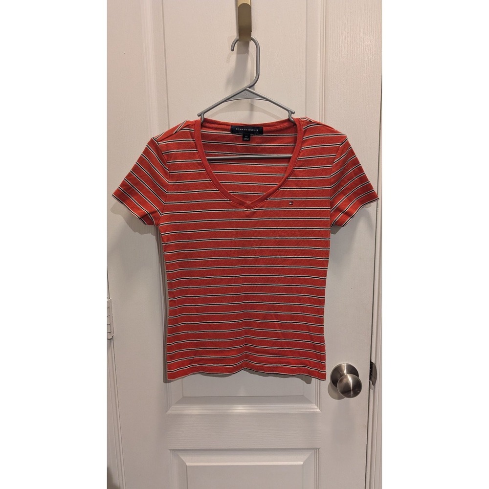Women's Tommy Hilfiger Striped T Shirt Size Small‎